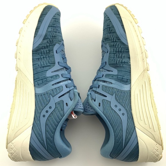 Saucony Womens GuideISO 2 Running Shoe Blue shield - Picture 7 of 13